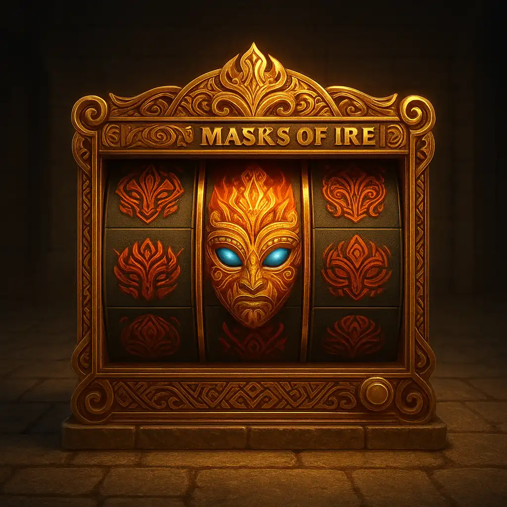 9 Masks Of Fire slot machine illustration