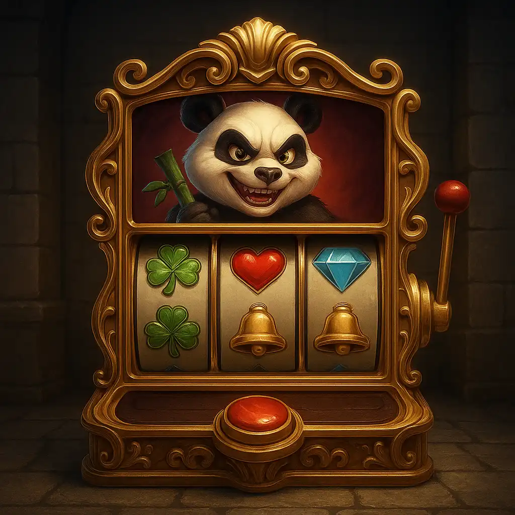 Wacky Panda slot machine illustration